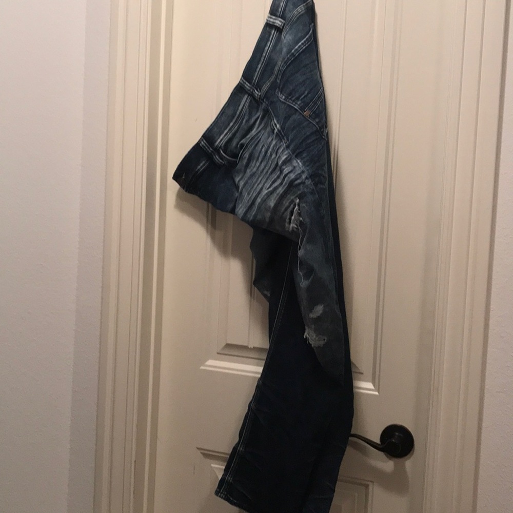 Distressed Silver Jeans